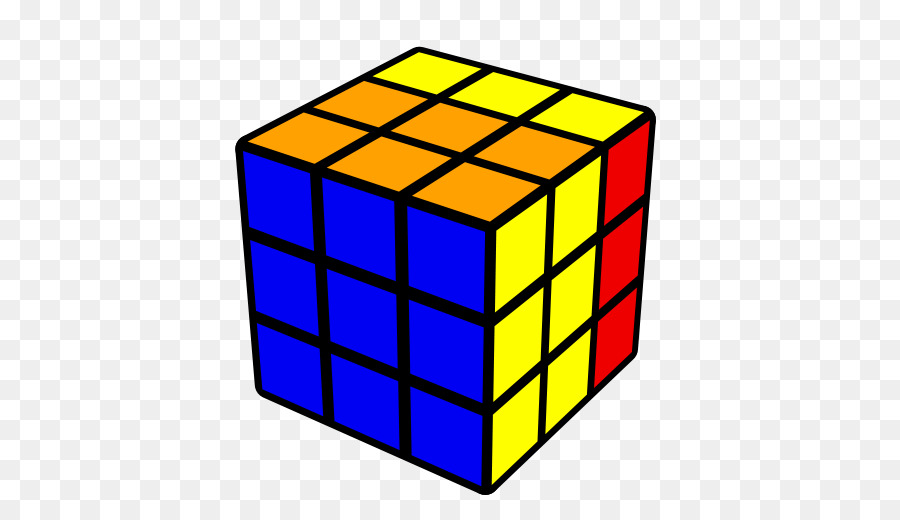 Rubik's Cube Transparent Background