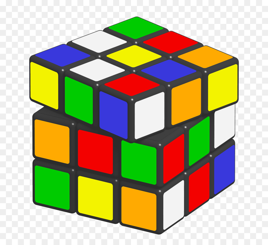 Rubik's Cube Transparent Background
