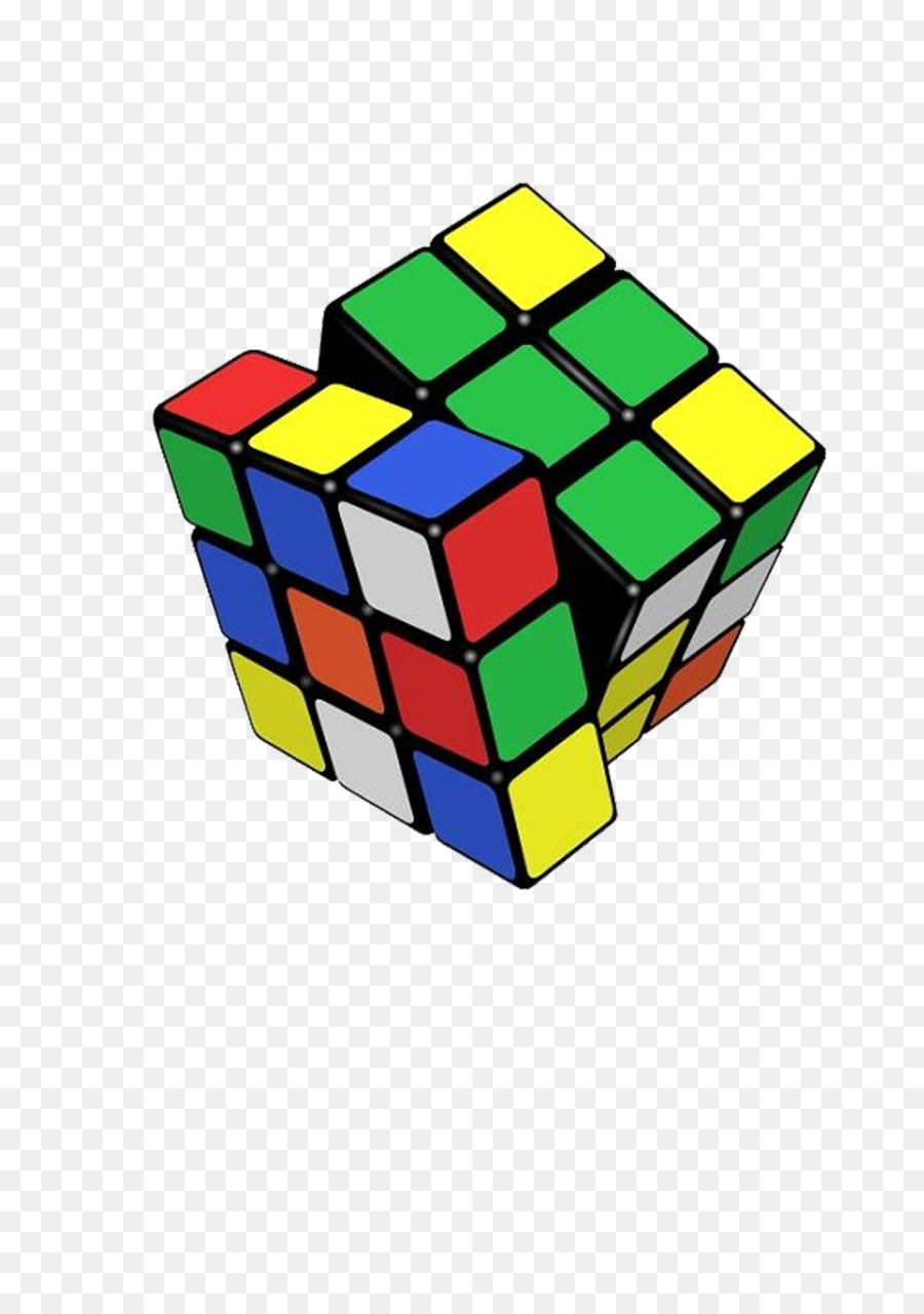 Rubik's Cube Transparent Background