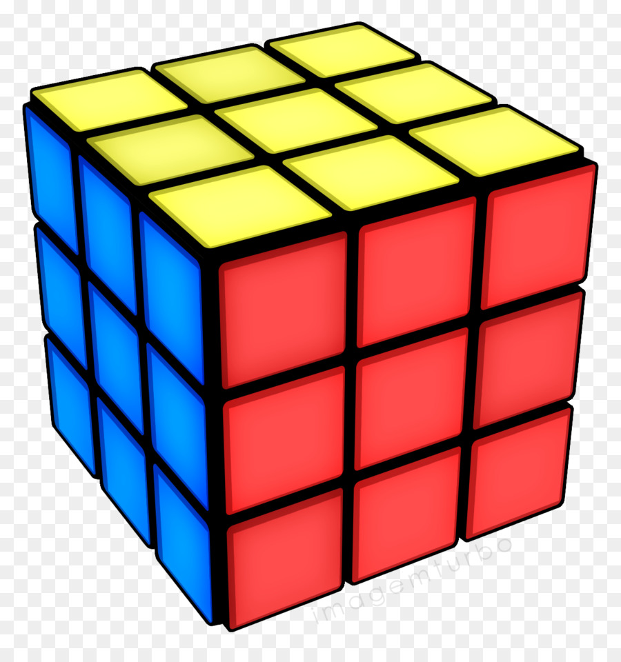 Rubik's Cube Transparent Background