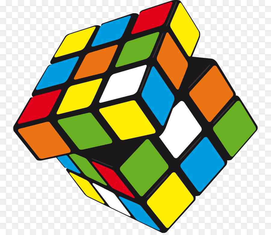 Rubik's Cube Transparent Background