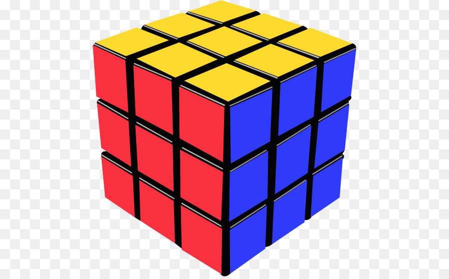 Rubik's Cube Transparent Background