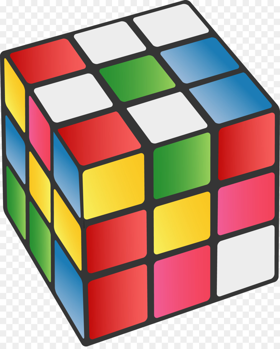 Rubik's Cube Transparent Background