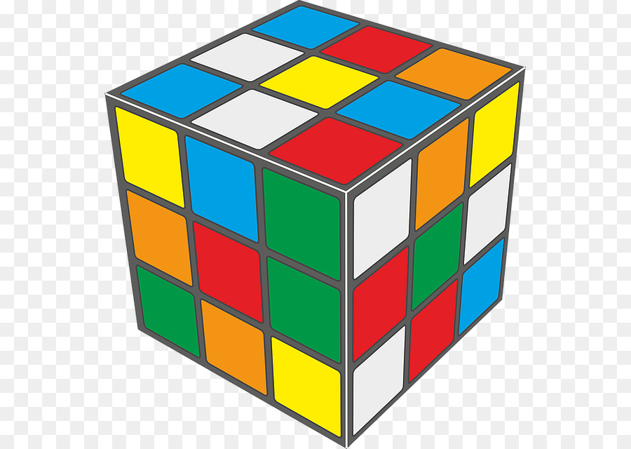 Rubik's Cube Transparent Background