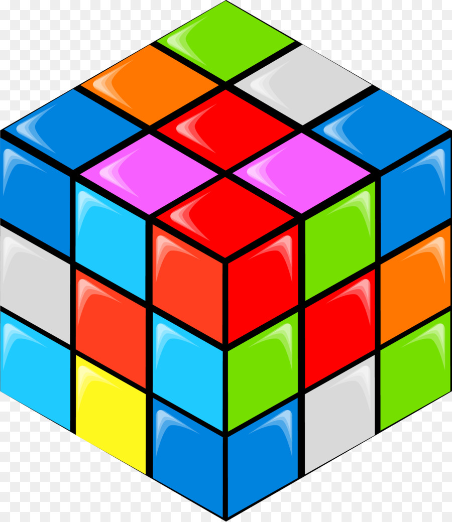 Rubik's Cube Transparent