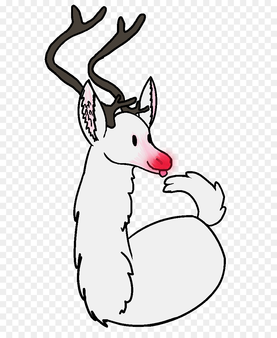 Reindeer Vertebrate Antler Animal - rudolph the red nosed reindeer png download - 700*1100 - Free Transparent Deer png Download.