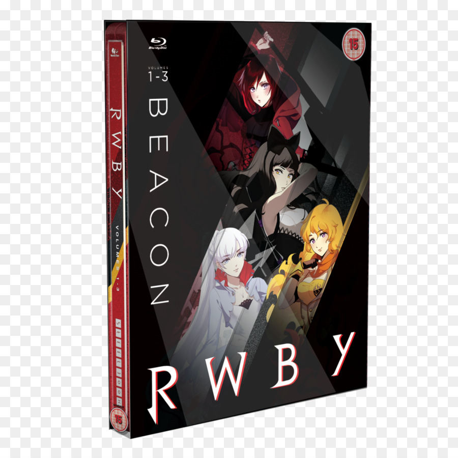 Amazon.com RWBY - Volume 1 RWBY Chapter 1: Ruby Rose | Rooster Teeth DVD - steel teeth collection png download - 1024*1024 - Free Transparent Amazoncom png Download.