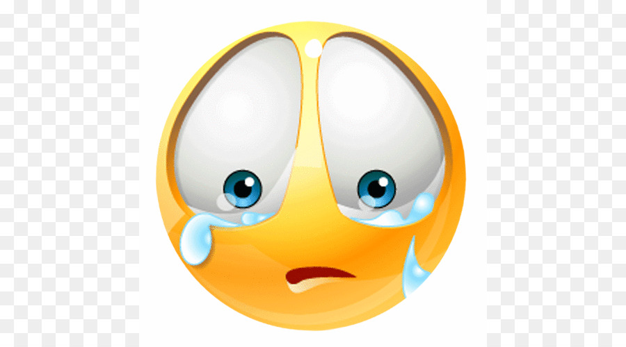 Crying Smiley Face Emoticon Clip art - Crying Face png download - 500*500 - Free Transparent Crying png Download.
