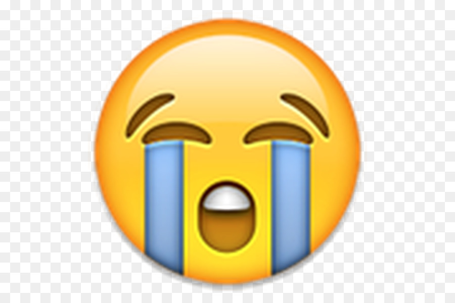 Face with Tears of Joy emoji Crying World Emoji Day - sad emoji png download - 600*600 - Free Transparent Emoji png Download.