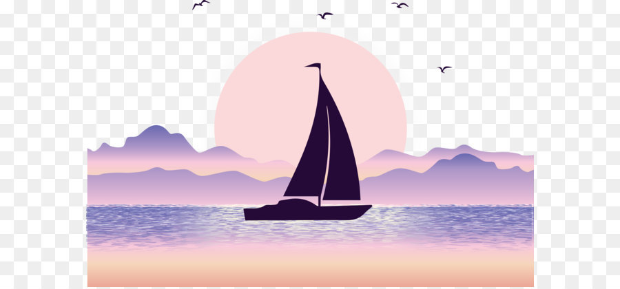 Euclidean vector Sea Illustration - Sea sailing vector png download - 4579*2935 - Free Transparent Sailing Ship ai,png Download.