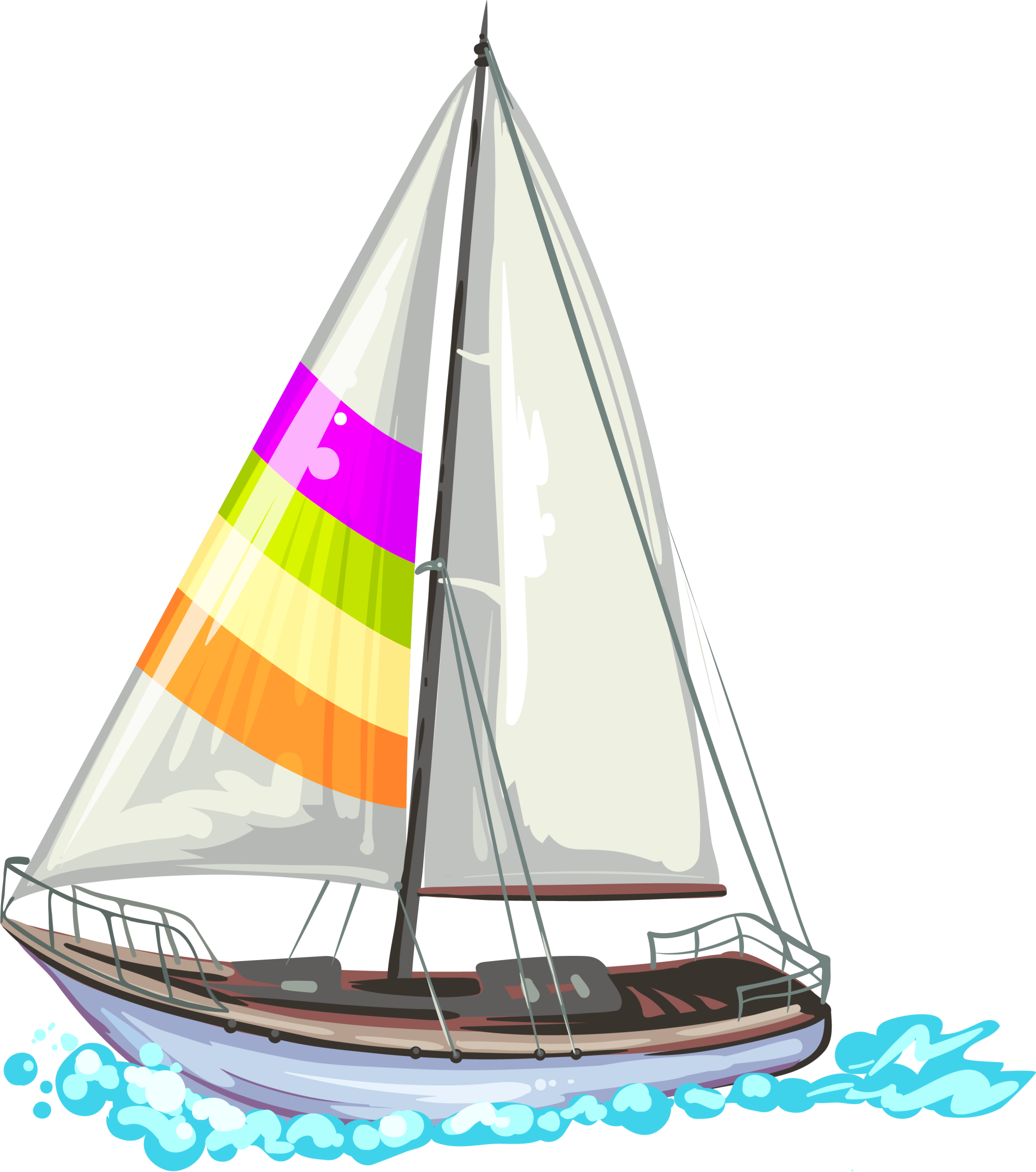 sailboat illustration