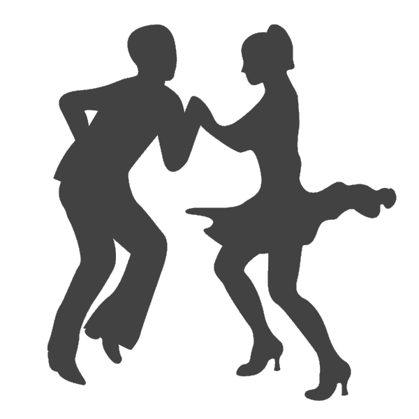 Ballroom dance Silhouette Partner dance - SWING DANCE png download ...