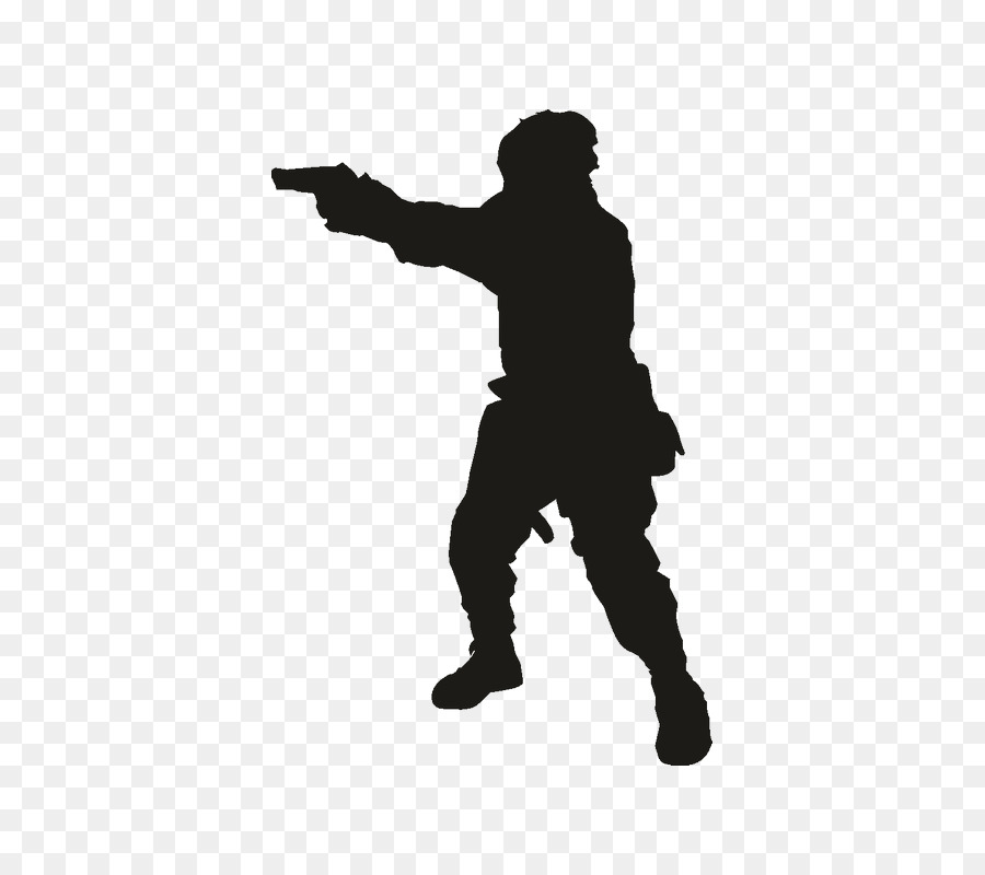Free Saluting Soldier Silhouette Free Vector, Download Free Saluting ...