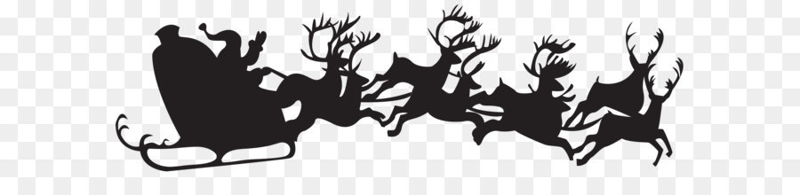 Santa Sleigh Transparent