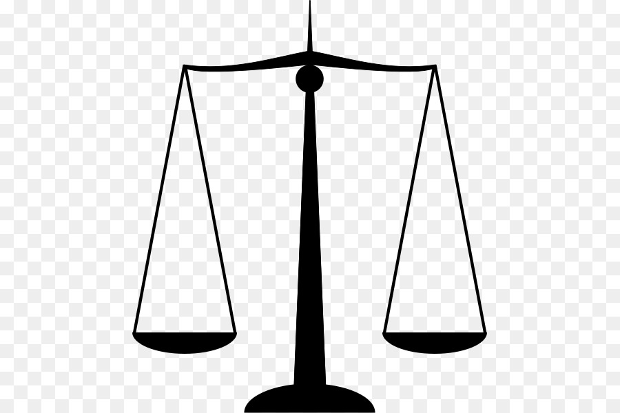Measuring Scales Justice Clip art - justice scale png download - 515*600 - Free Transparent  png Download.