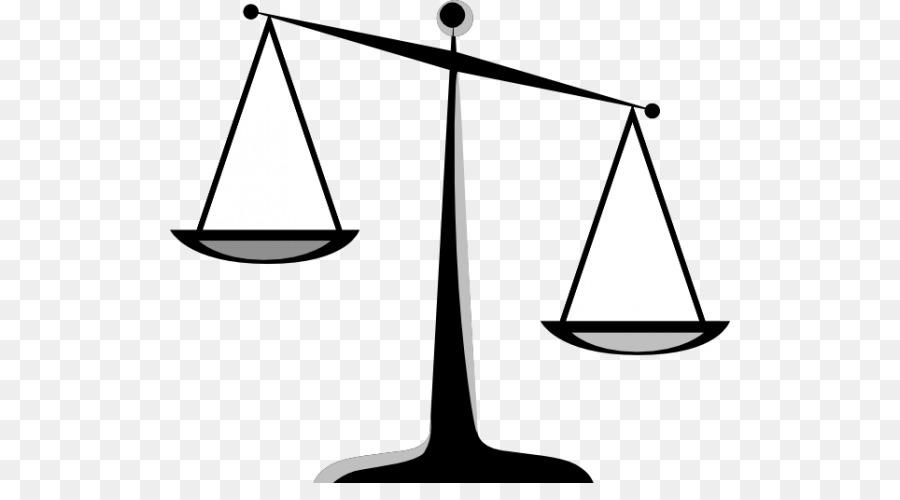 Lady Justice Weighing scale Clip art - Balance Scale Cliparts png download - 560*483 - Free Transparent Justice png Download.
