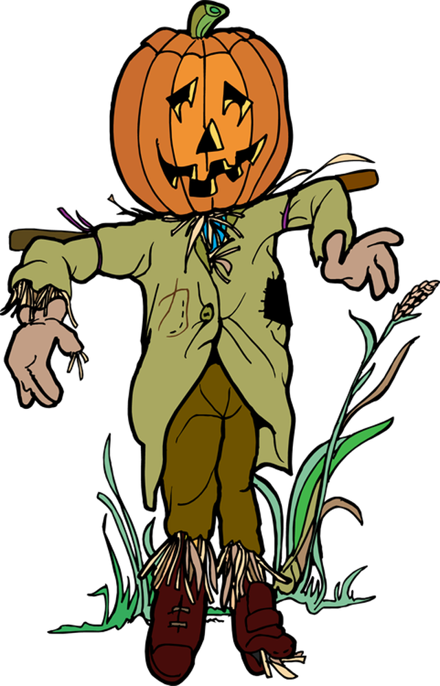 Pumpkin Scarecrow Clip art - pumpkin png download - 640*998 - Free ...