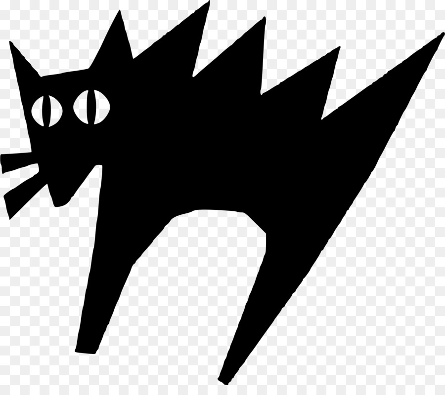 Free Scared Cat Silhouette, Download Free Scared Cat Silhouette png ...