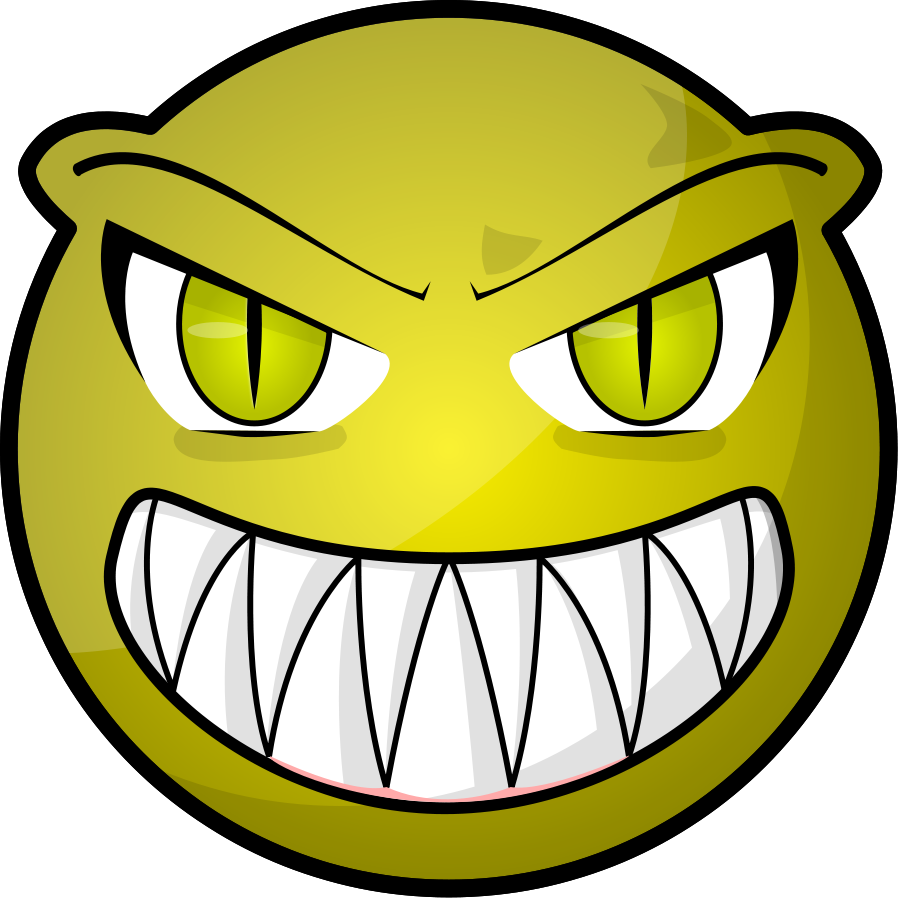 Animated Scared face | Sticker