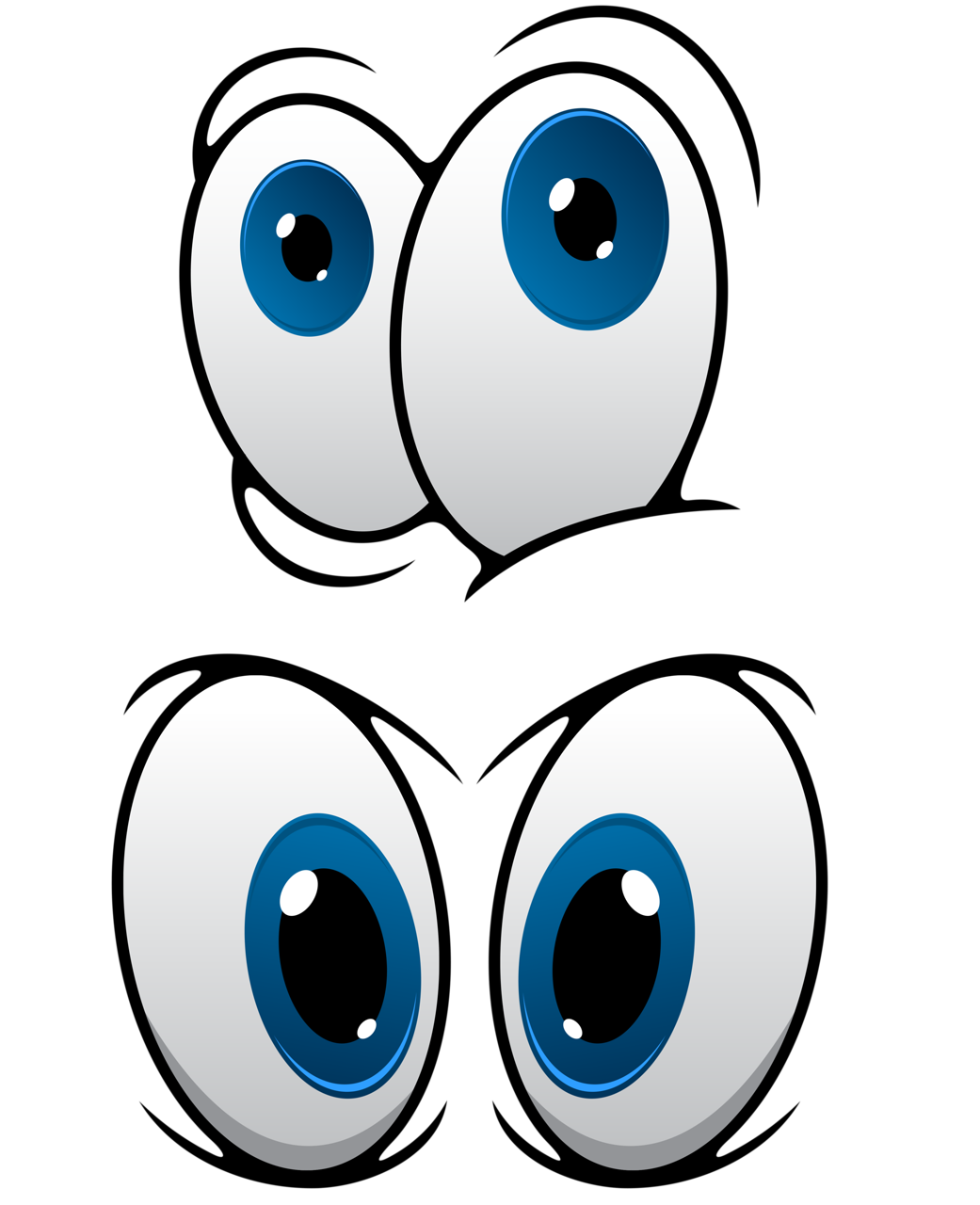 Transparent Scared Face Png - Smile And Eyes Png, Png Download