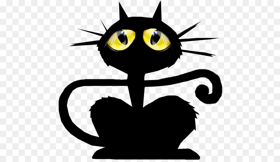 YouTube Cat Desktop Wallpaper Clip art - spooky png download - 550*516 - Free Transparent Youtube png Download.