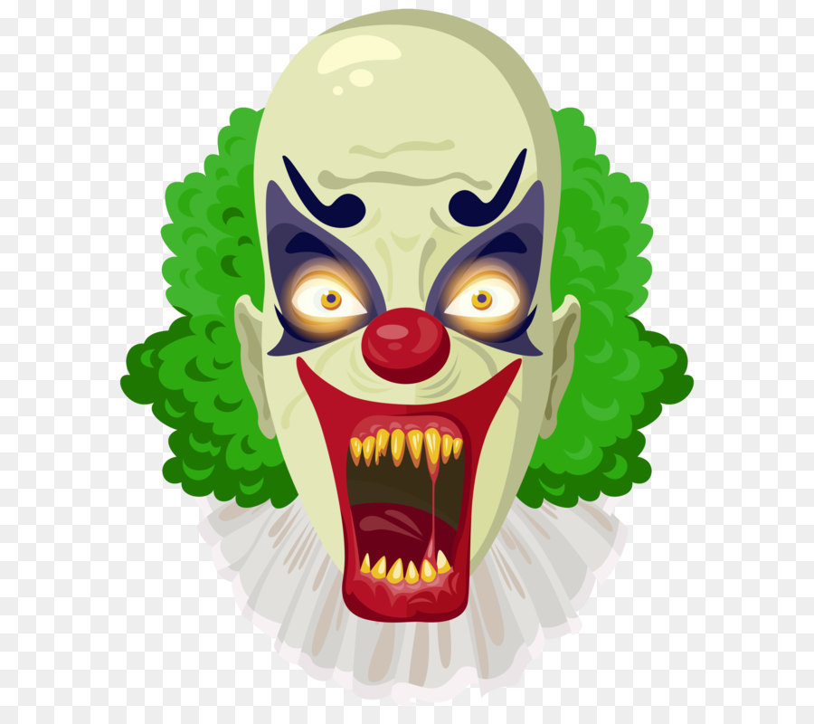 Batman Evil clown Clip art - Scary Clown Green PNG Clipart Image png download - 3902*4743 - Free Transparent Evil Clown png Download.