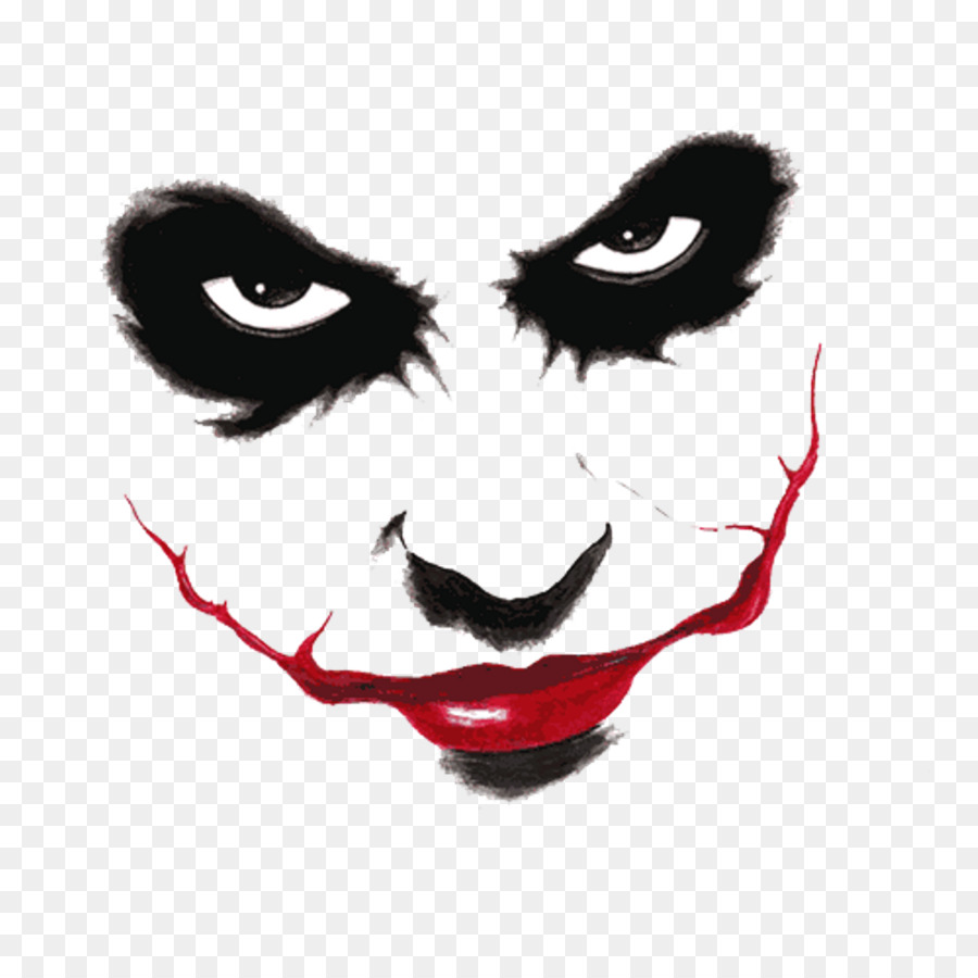 Joker Harley Quinn Batman Two-Face Drawing - scary png download - 1024*1024 - Free Transparent Joker png Download.