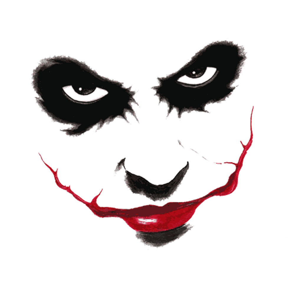 Joker Harley Quinn Batman Two-Face Drawing - scary png download - 1024* ...