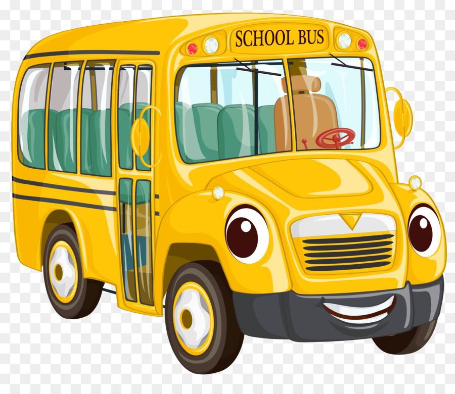 Here Comes the Bus! School bus Clip art - school bus png download - 5210*4440 - Free Transparent Bus png Download.