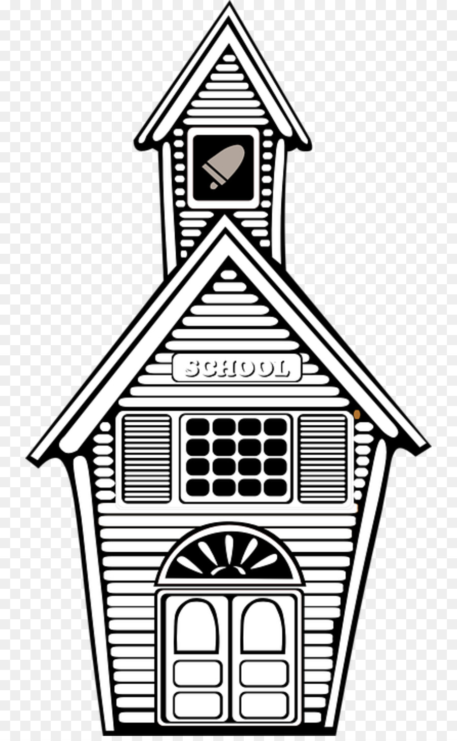 House School Line art Clip art - school buildings png download - 800*1450 - Free Transparent House png Download.