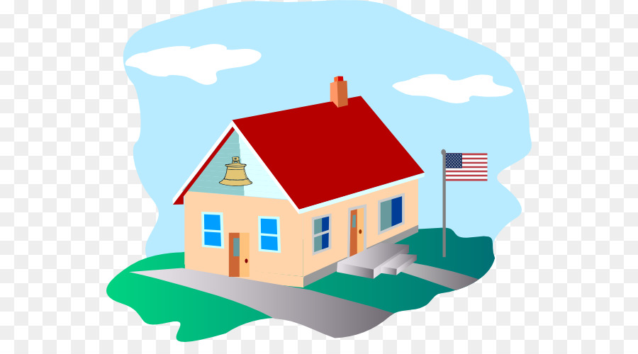 House Free content Clip art - Schoolhouse Pictures png download - 600*483 - Free Transparent House png Download.