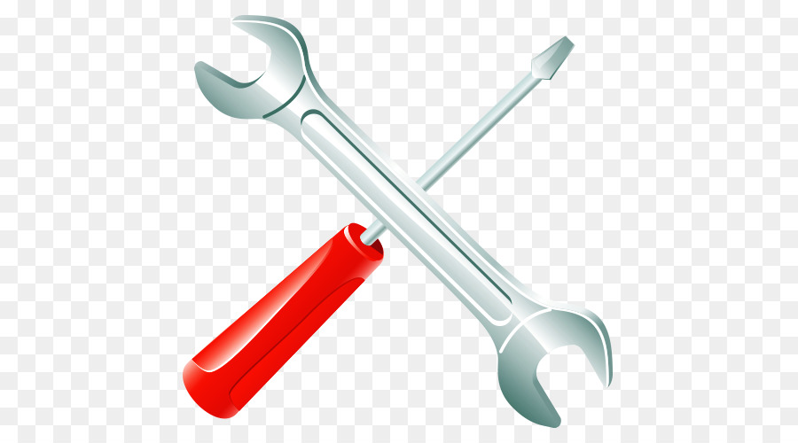 Wrench Screwdriver - Cartoon wrench png download - 500*500 - Free Transparent Wrench png Download.