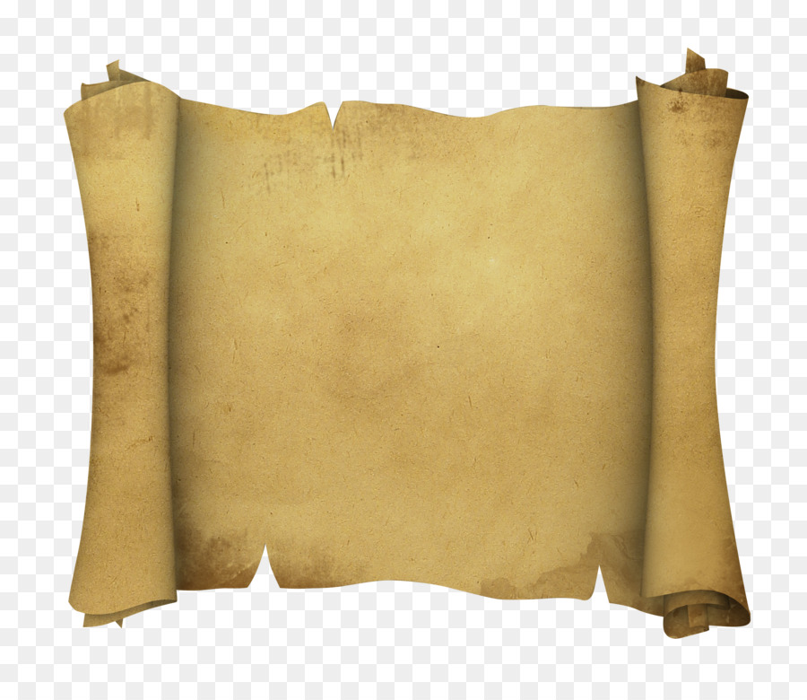Paper Scroll Parchment - Vintage Scroll Png png download - 2500*2143 - Free Transparent Paper png Download.