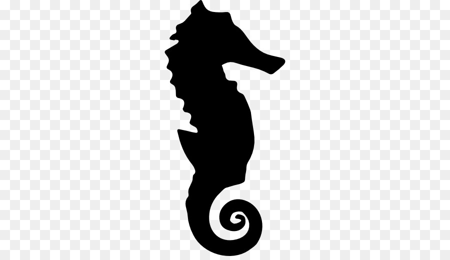 Seahorse Silhouette Clip art - flag pull element png download - 512*512 - Free Transparent  Seahorse png Download.