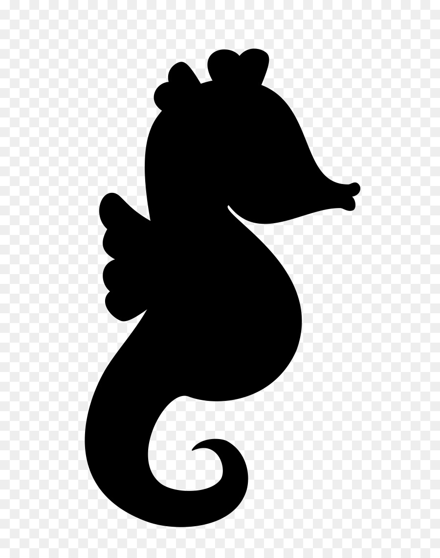 Seahorse Clip art Character Silhouette Fiction -  png download - 676*1133 - Free Transparent  Seahorse png Download.