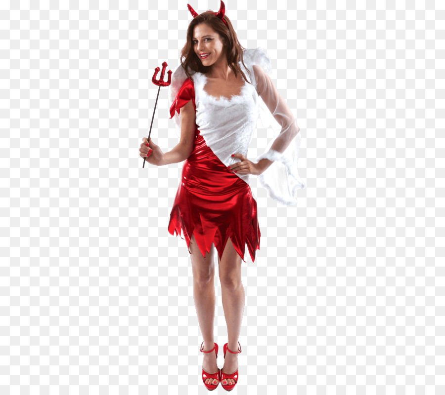 Halloween costume Devil Dress Angel - devil png download - 500*793 - Free Transparent Costume png Download.