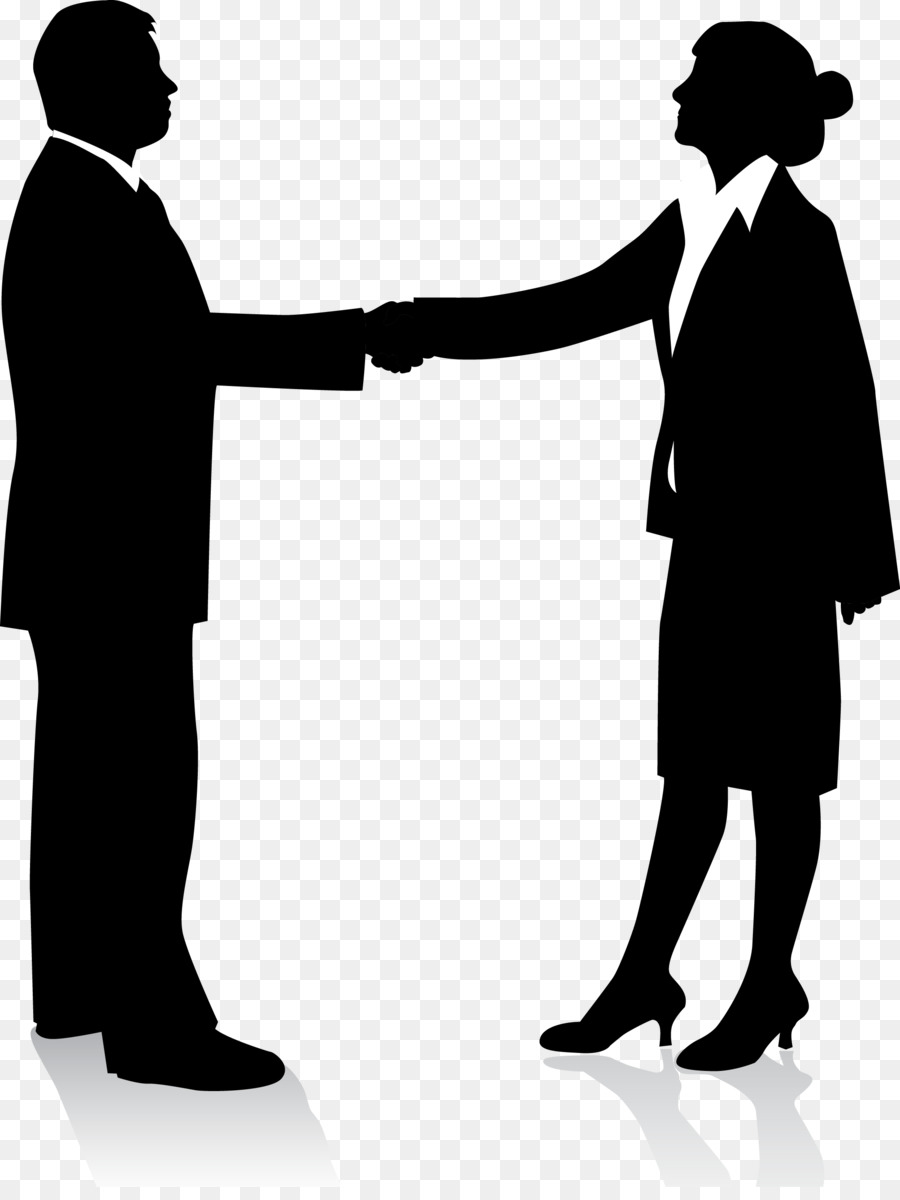 Businessperson Silhouette Handshake - shake hands png download - 2007*2648 - Free Transparent Businessperson png Download.