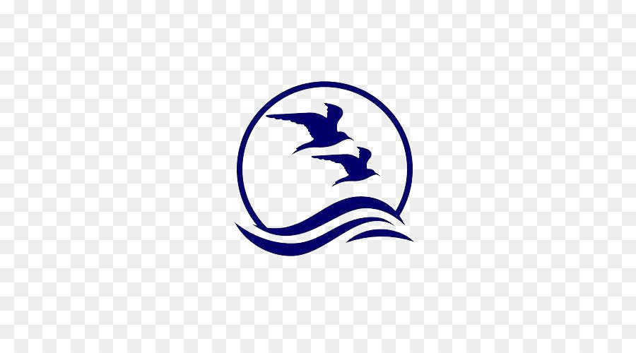 Logo Download Icon - A blue circular wave. a swallow logo png download - 500*500 - Free Transparent Logo png Download.