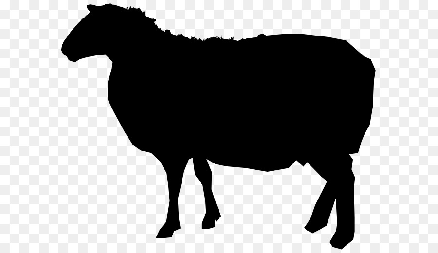 Sheep Cattle Silhouette Royalty-free - vector sheep png download - 658*519 - Free Transparent Sheep png Download.