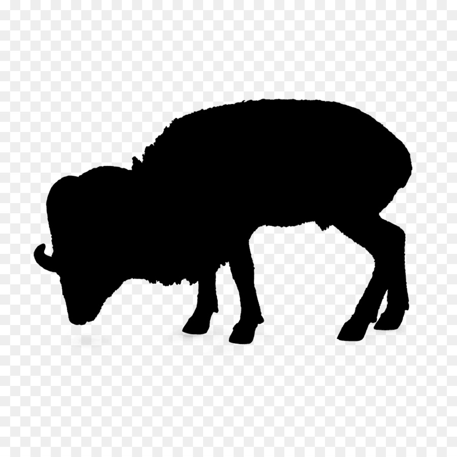 Sheep Cattle Clip art Fauna Silhouette -  png download - 1024*1024 - Free Transparent Sheep png Download.