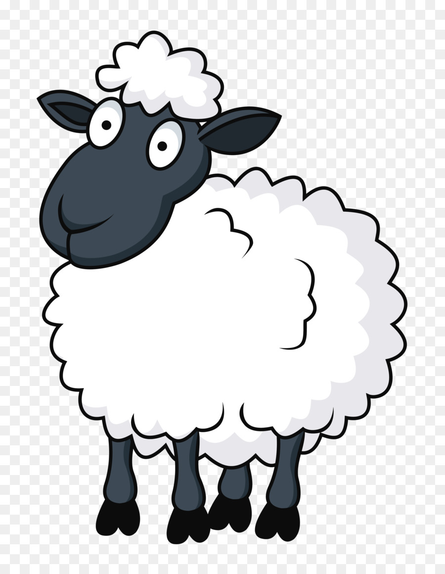 Sheep Cartoon Clip art - sheep png download - 2800*3600 - Free Transparent Eid Al Adha png Download.