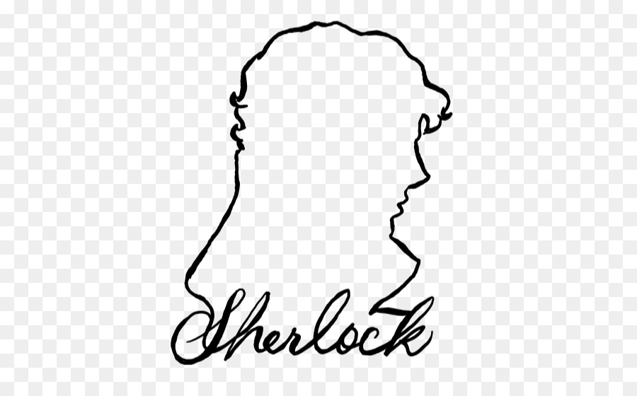 Sherlock Holmes Poster Silhouette Drawing Art - Silhouette png download - 482*553 - Free Transparent Sherlock Holmes png Download.