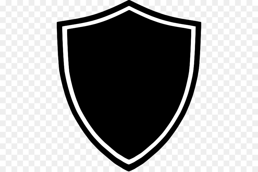 Logo Shield Clip art - black shield png download - 504*598 - Free Transparent Logo png Download.