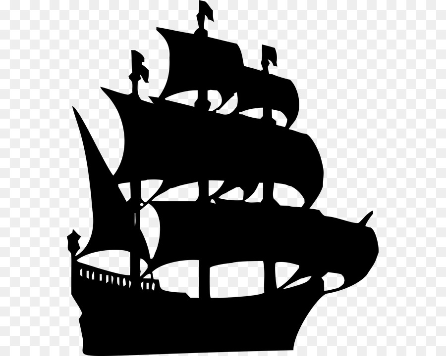 Ship Silhouette Galleon Clip art - Ship png download - 629*720 - Free Transparent Ship png Download.