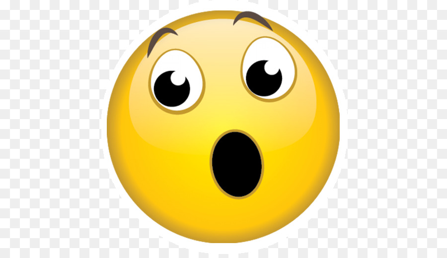 Emoticon Emoji Surprise Happiness iPhone - Emoji png download - 512*512 - Free Transparent Emoticon png Download.