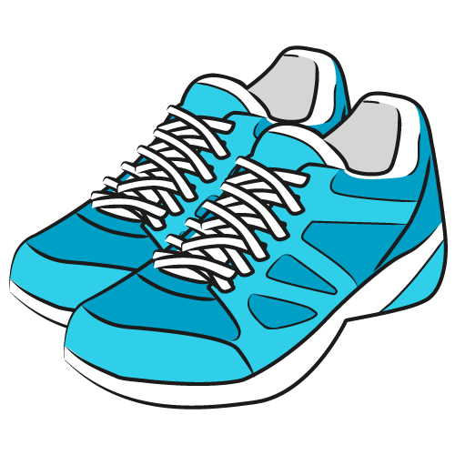 Shoe Walking Sneakers Clip art - Shoes clipart png download - 500*500 ...