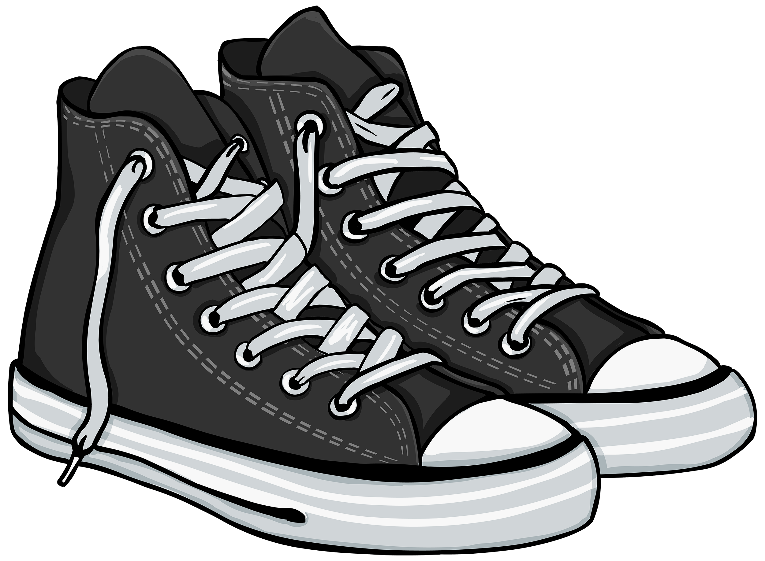 Shoe Sneakers Clip art - Sneaker PNG File png download - 2500*1835 ...