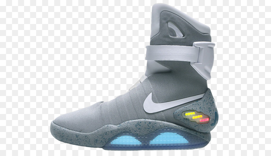 Nike Mag Marty McFly Back to the Future Shoe - nike png download - 610*518 - Free Transparent Nike Mag png Download.