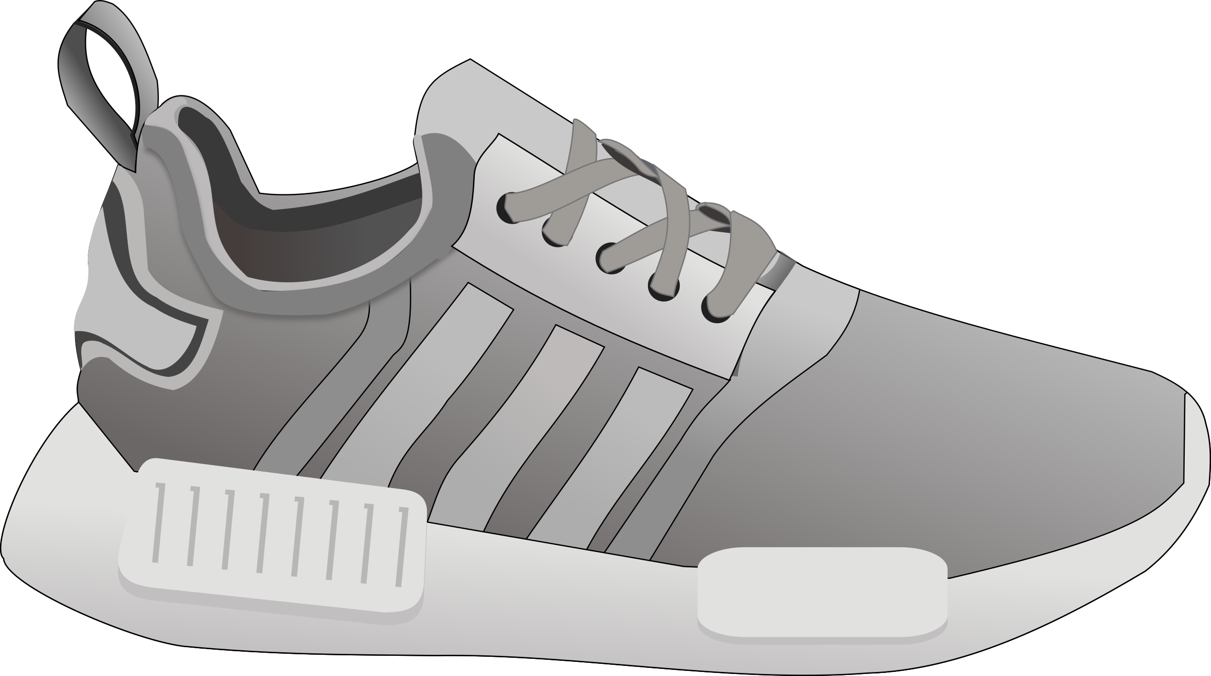 Sneakers Shoe Clip art - sports shoes png download - 2400*1339 - Free ...
