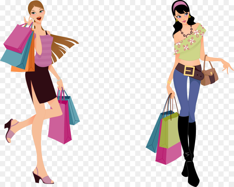 Shopping Fashion Clip art - Happy shopping png download - 3034*2426 - Free Transparent  png Download.